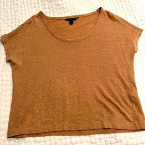 Banana republic linen, size small, cap sleeve top